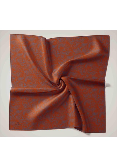 Silk Home Soft Eşarp 73082-01 Koyu Turuncu, Saks