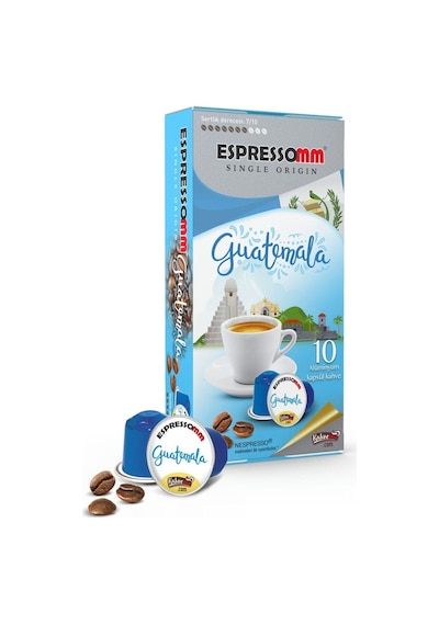 Espressomm® Single Origin Guatemala Alüminyum Kapsül Kahve 100 Adet