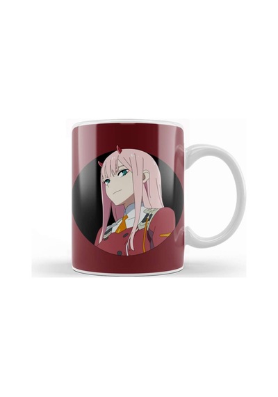 Zero Two Face Kupa Bardak Porselen Karışık