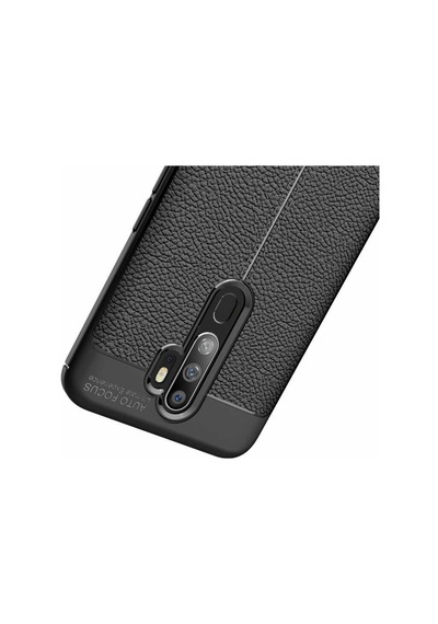 Oppo A9 2020 Deri Desenli Kamera Korumali Kalite Silikon Kilif 419296382