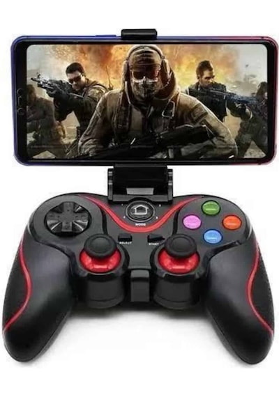 Techmrt Joystik Gamepad Bluetooth Telefon Tutucu Oyun Kolu Telefon Android Uyumlu 68569468