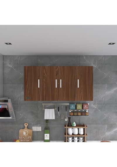 Kenzlife Hazır Mutfak Merlanda Cvz 060x120x32 Mutfak Banyo Dolabı