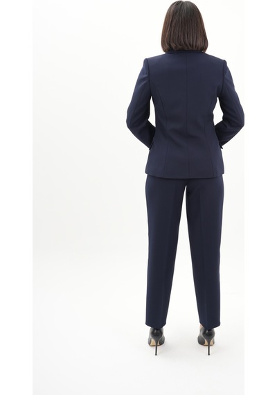 Velnara Moda Lacivert Modern Klasik Kadın Takım Elbise - Düğme Detaylı Ceket & Dar Paça Pantolon Lacivert - 942454823 Lacivert Velnara Moda Lacivert Modern Klasik Kadın Takım Elbise - Düğme Detaylı Ceket & Dar Paça Pantolon Lacivert - 942454823 Lacivert