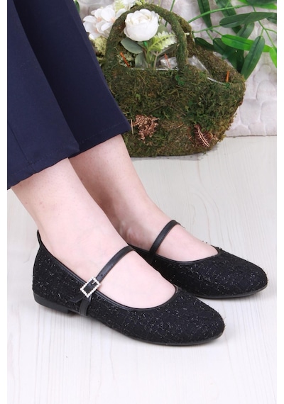 Fort 01-629 Soft Toka Detaylı Şık Ev İş Ofis Rahat Günlük Ayakkabı Kadın Babet Sıyah Siyah Fort 01-629 Soft Toka Detaylı Şık Ev İş Ofis Rahat Günlük Ayakkabı Kadın Babet Sıyah Siyah