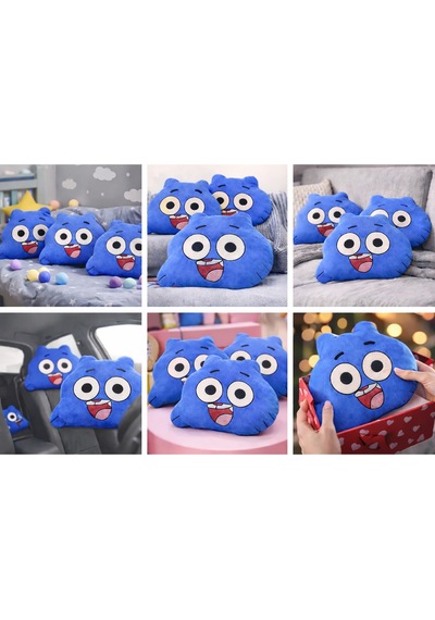 Gumball Peluş Yastık Oyuncak Mavi