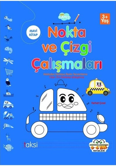 3-6 Yaş Nokta Ve Çizgi Çalışmaları Seti 4 Kitap