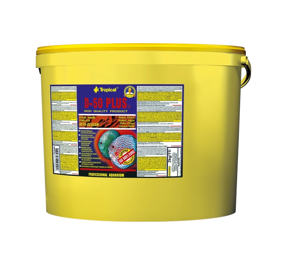 Tropical D-50 Plus Flakes 1000 Gr Açık Bölme