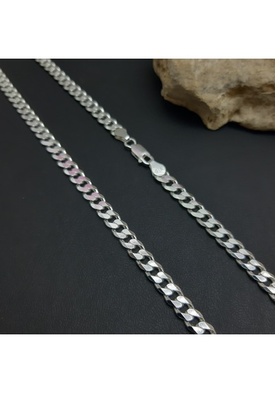 925 Ayar Gümüş Gurmet Model Kolye 5.5 Mm Gümüş