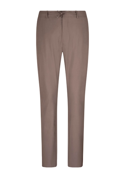 Hatemoğlu Kahverengi Rahat Kesim Yandan Cepli Kumaş Pantolon 1993136 Kahverengi