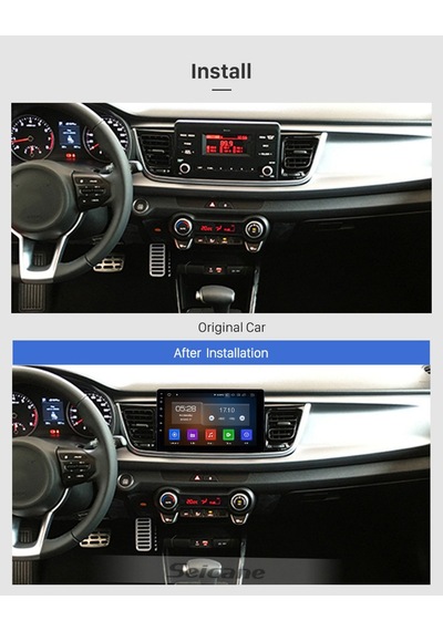 Kia Rio Picanto 2017+ Uyumlu Multi Medya Navi Gasyon Usb Kamera Carplayer
