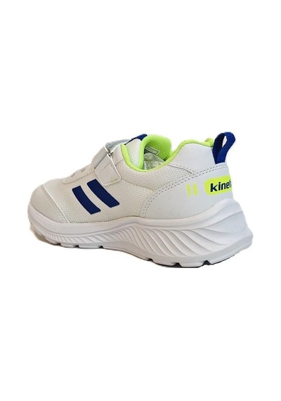 Kinetix Korper Beyaz Laci Erkek Çocuk Hafif Cırtlı Spor Ayakkabı Beyaz-Laci