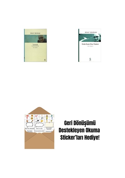 Tutanak + Kında Duran Onur Paslanır + Okuma Sticker'ları