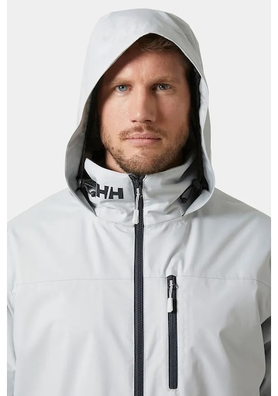 Helly Hansen Erkek Crew Hooded Midlayer Mont 2 Gri
