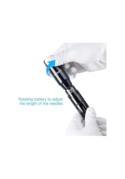 Mast Tour Black Rotary Pen Machine With Battery Power Supply P112