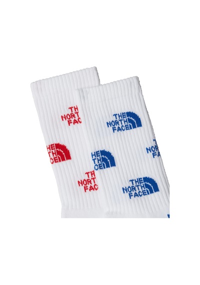 The North Face Everyday Crew Sock Logo - 2p Unisex Çorap-29884 Beyaz