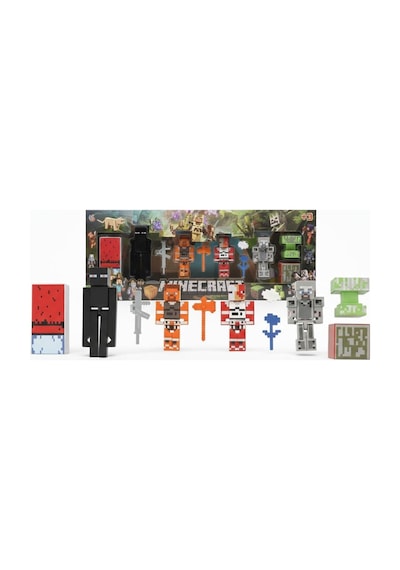 Tıfıl Toys Endermanlı Minecraft 4 Karakter 7 Aksesuar 11 Parça Çocuk Figür Oyun Set
