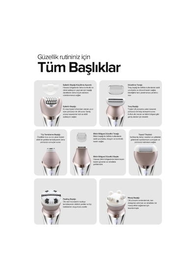 Bester Ep7100 Şarjlı Epilasyon Cihazı