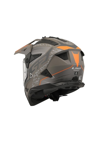 Ls2 Pioneer 2 Devor Kros Motosiklet Kaskı Kum