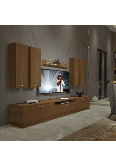 Decoraktiv Trendstyle 8d Slm Tv Ünitesi Tv Sehpası Ceviz