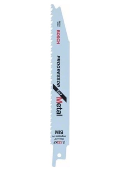 Bosch S 123 XF Progressor For Metal 5'li Tilki Kuyruğu Bıçağı - 2608654402