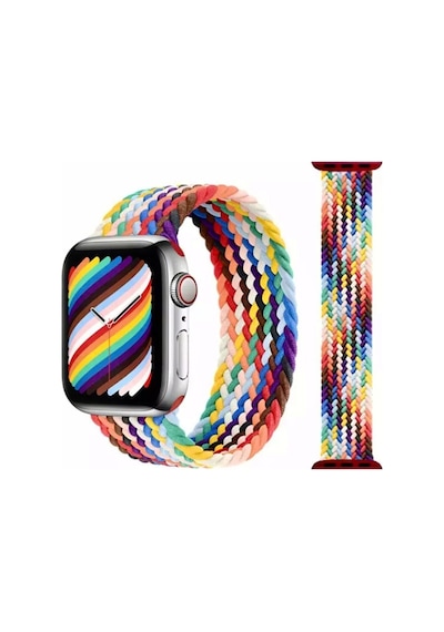 Apple Uyumlu  Watch Seri 40/38 MM Dokuma Ip Örgü Kol Kordon (522683835)