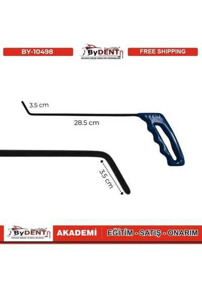 Pdr Boyasız Göçük Düzeltme Çubuğu Uç 3.5 Boy 28.5 Cm