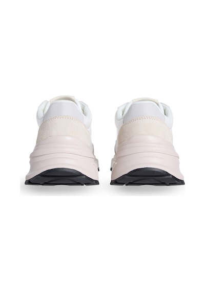 Calvin Klein Hıke Runner Mg Nylon Perl Beyaz Kadın Sneaker 000000000102245997 Beyaz