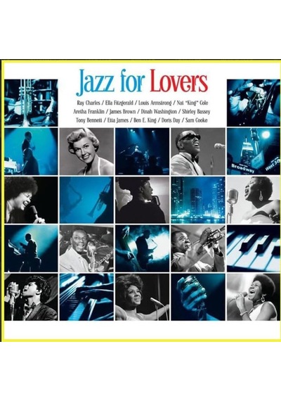 My Yonca Çeşitli Sanatçılar Jazz For Lovers Various Artists Plak Lp Jazz Music - Ray Charles - Etta James - Dinah Washington - James Brown - Ben E. King