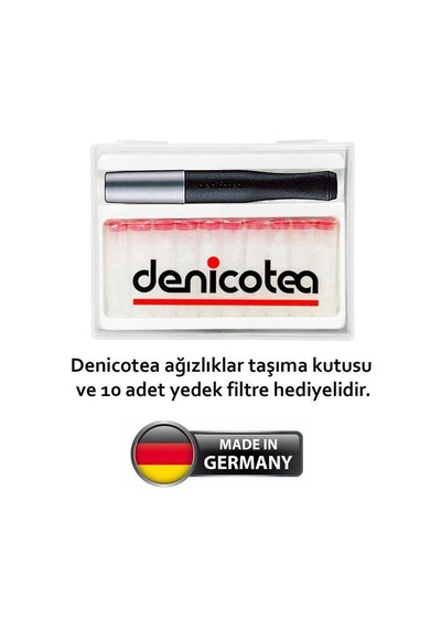 Denicotea 20153 Vision Filtreli Sigara Ağızlığı Silver Gri