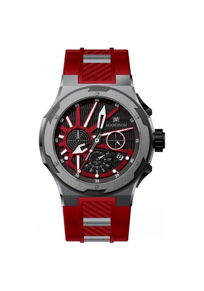Warren Marrison Mr25007-c Quartz Erkek Kol Saati Gri - Siyah
