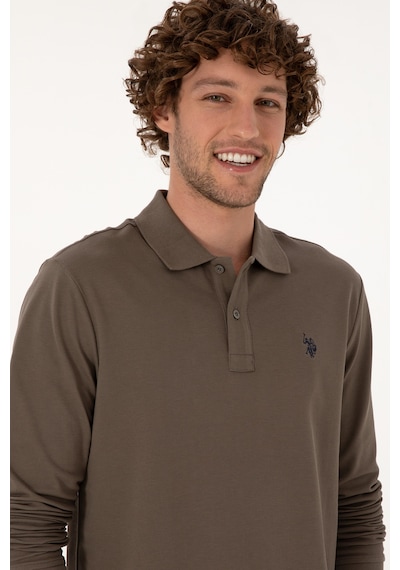 U.s. Polo Assn. Erkek Vizon Sweatshirt 50307688-vr052 Vizon