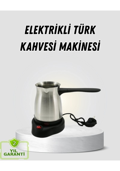 800w Paslanmaz Elektrikli Cezve Gizli Rezistans Ve Ergonomik Kulp