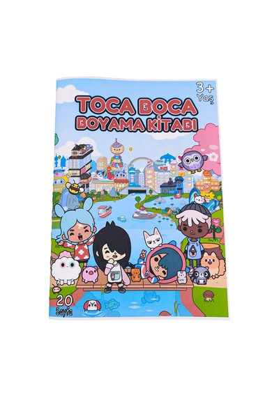 Toca Boca Boyama Kitabı