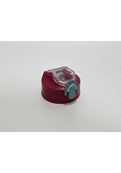 Otomatik Pipetli Su Matarası Yedek Kapağı 57mm Kırmızı Çok Renkli
