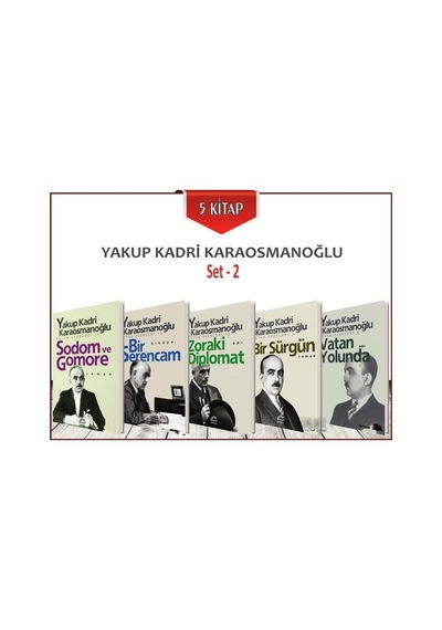 Iletişim Yayınları Yakup Kadri Karaosmanoğlu Set 2 5 Kitap