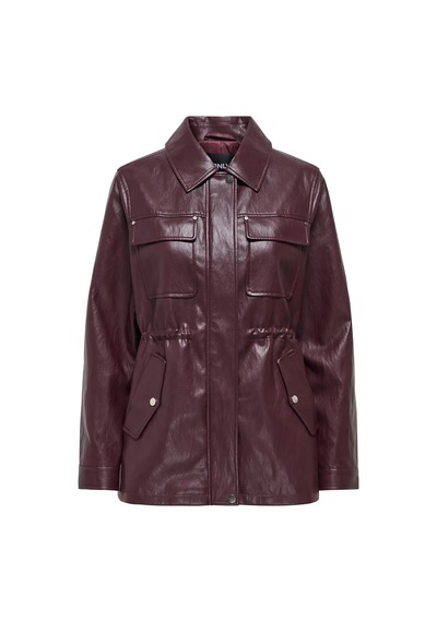 Only 15373806 Kadin Mont - Kahverengi