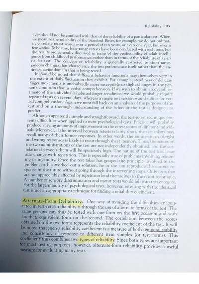Psychological Testing