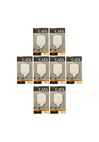 Cata Ct-4242 45w 6400k Beyaz Işık E27 Duylu Led Torch Ampul 8 Adet