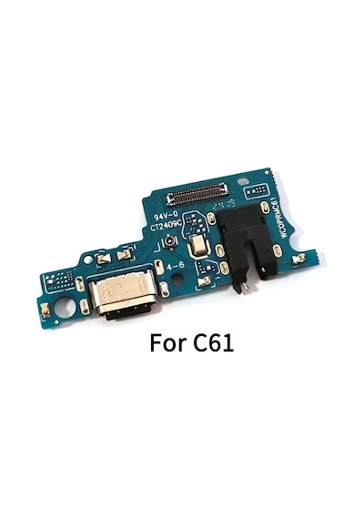 Realme C61 Usb Şarj Bordu Kartı Yuvası Bağlantı Noktası Esnek Kablo Onarım Parçaları Senalstore
