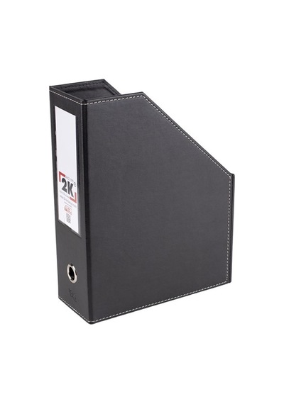 Magazinlik Suni Deri Masa Üstü A4 9 Cm Geniş 23x30 Cm Siyah