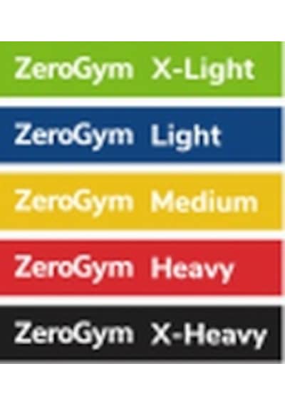 Zerogym Lbt02 Loop Bant Tpe 25,5cm X 5cm 0,5mm Hafif Mavi Mavi