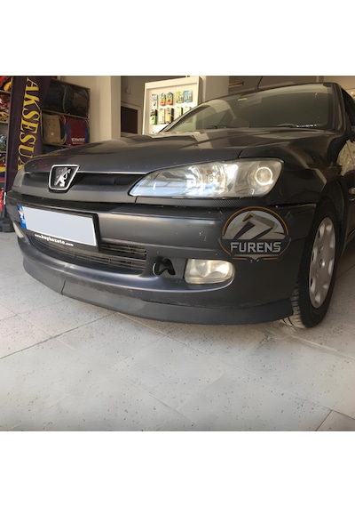 Peugeot 306 1993-2002 Uyumlu H Lip Esnek Ön Lip 2 Parça Karlık Ön Ek Tampon Altı Dill