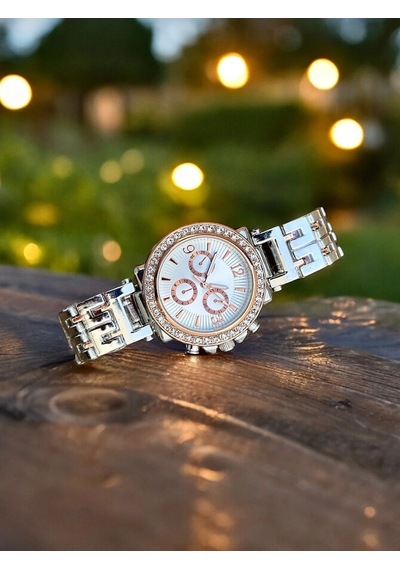 Aqua Di Polo Rose Gold Gümüş Çelik Zirkon Taşlı Apws014102 Kadın Kol Saati