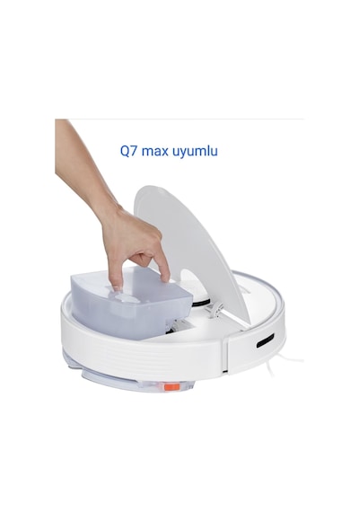 Roborock Uyumlu Q7 Max Ve Max Plus + Uyumlu 2in1 Su Tankı Ve Toz Haznesi Toz Kutusu