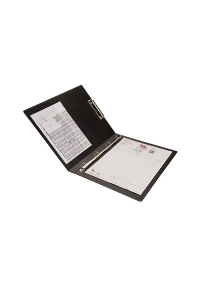 Evrak Sunum Firma Klasörü Sekreterlik Çift Mekanizmalı A4 Ring Binder File 250 Yaprak Kapasiteli 26x32 Cm Diğer