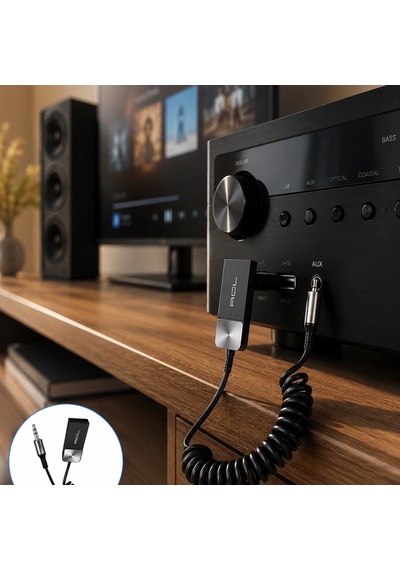 Usb Aux Bluetooth Ses Adaptörü Araç Teybi Ve Ev Ses Sistemleri İçin
