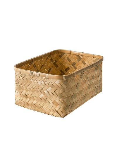 Ikea Mjölkkanna Sepet, Bambu, 25x35x18 Cm