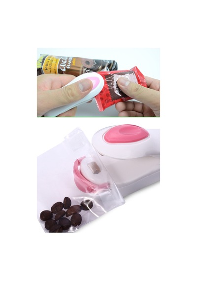 Korea Type Mini Sealing Yeni Model Poşet Kapatıcı Pratik Poşet Kapatıcı Mor