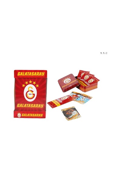 Mythos First Galatasaray 2025-2026 Sezonu Koleksiyon Kartları Metal Kutu 34 Kart Resmi Lisanslı