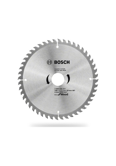 Bosch Optiline Eco Ahşap Daire Testere Bıçağı 190x30 48 Diş